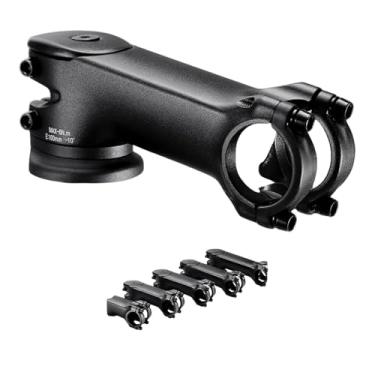 Imagem de Mesa de guidão ultraleve com espaçadores para bicicleta de corrida -10° 35mm 28,6x31,8mm, suporte para elevação de guidão de 70-120mm(80mm Stem)