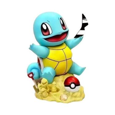Imagem de Figurinha De Anime Bulbasaur Charizard Squirtle De 10cm Modelo Em PVC 