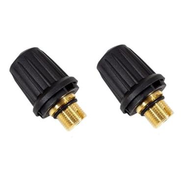 Imagem de Tampa do tanque de limpeza a vapor a60p, substituição, compatível com karcher sc1 sc2 ctk10 sc2d, válvula de segurança, tampa da caldeira(2pcs)