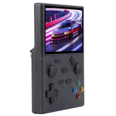 Imagem de Generic Console de Jogos Portátil, Navegação de Texto de Imagem, Console de Jogos retrô Portátil, Conexão Com Fio de Controle para Linux para Entretenimento (Preto)