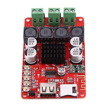 Imagem de Generic Amplificador Receptor de áudio Portátil Com Controle Remoto para Reprodução de Decodificação de Cartão TF e Chamada Telefônica, Durável e Seguro para Entretenimento Doméstico, Leve e Portátil