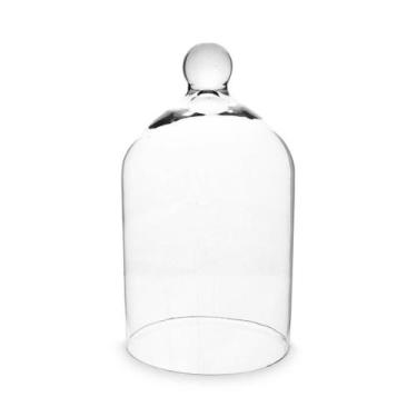 Imagem de Redoma de Vidro Cupula de Vidro sem Base Varicação 25cm - Pense Flores