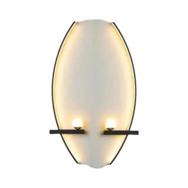 Imagem de Luminárias De Parede LED Minimalistas Em Forma De Listras Para Quarto,