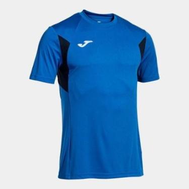Imagem de Camiseta Joma Winner III - Royal e Marinho Cor:;Tamanho:M;Gênero:Masculino-Masculino