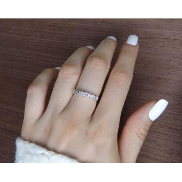 Imagem de Anel Aparador Prata 925 com Aplique de ouro 12k - Prata de lei (925), 