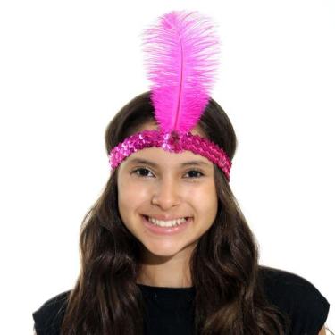 Imagem de Faixa Da Melindrosa Acessório Para Fantasia Abrakadabra, ROSA, U