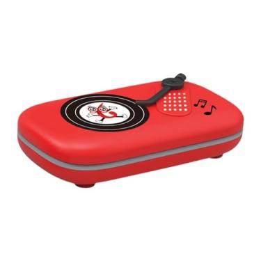 Imagem de JunZheHub Mini Teclado Eletrônico de Brinquedo Infantil, Instrumento de Piano de Bolso, Mini Piano Eletrônico, Máquina de Jogo de Musical, Teclado Portáti, Vermelho, Tamanho real