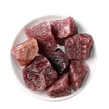 Imagem de Pedra de Difusor Natural Cristal Morango em Lotes Pedras Brutas Cruas Cristais Cura Preciosas para Meditação Ritual Chakra 3 5OZ