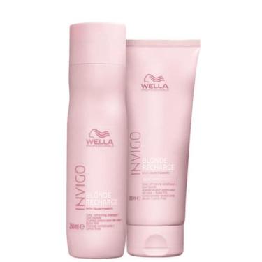 Imagem de Kit Invigo Blonde Recharge Duo (2 Produtos) - WELLA PROFESSIONALS