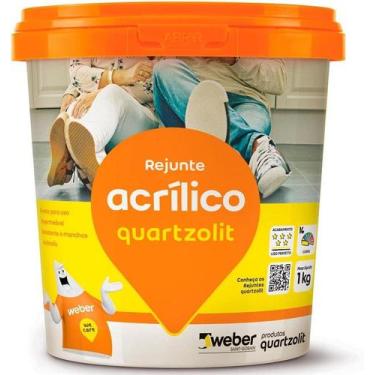 Imagem de Rejunte Acrílico Quartzolit - Cor Cairo (1kg)