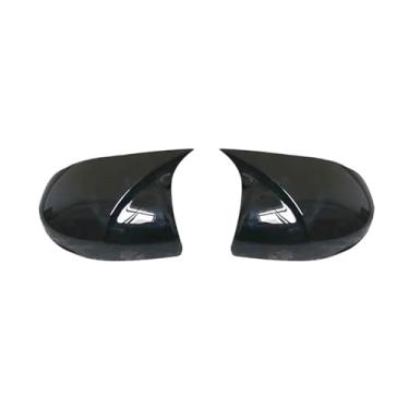 Imagem de Compatível com honda shuttle jazz gk5 2014 2015 2016 2017 2018 2019 2020 tampa do espelho retrovisor asa espelho lateral capa(Low prof black)