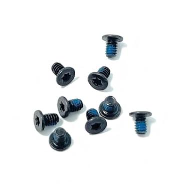 Imagem de HSSDTECH Parafusos de substituição da tampa da base inferior inferior para ASUS ZenBook S 13 UM5302 UM5302LA UM5302TA UP5302ZA Parafusos da caixa inferior preto