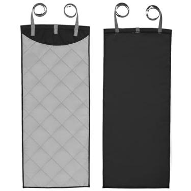 Imagem de Almofada de pressão sobre a porta, 45 × 49 polegadas resistente ao calor sobre a porta almofada a vapor, vaporizador vertical para pendurar roupas, dobrável portátil para cozinhar roupas