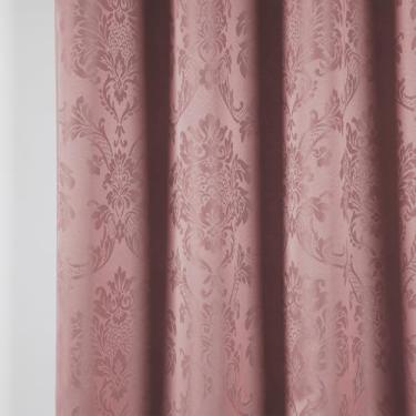 Imagem de Divisória de cortina, 0,90m x 2,05m | Adequada para salas de estar, cozinhas, quartos e corredores, com vidro e bancada(Rosê,1 UNIDADE)