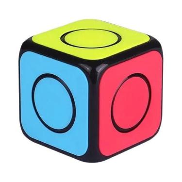 Imagem de Cubo Mágico QiYi O2 Padrão 1x1 Para Crianças, Brinquedo De Dedo, Quebr