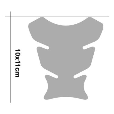 Imagem de Adesivo Protetor De Tanque Moto Yamaha Diapasão Vermelho Vermelho