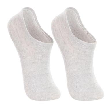 Imagem de Kit 2 Meia Sapatilha Lupo Feminino 4270-088, Mescla, Mescla, 34-39