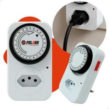 Imagem de Timer Temporizador Analógico Bivolt 110v 220v piscina Bomba Felsen Fer
