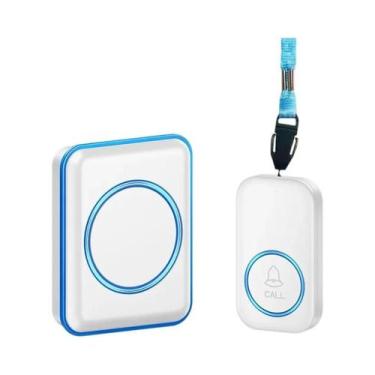 Imagem de Campainha Sem Fio Para Idosos Com Botão De Emergência E Alarme Complet