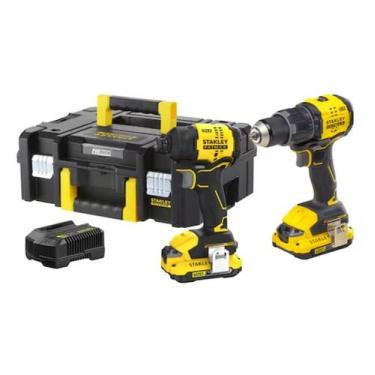 Imagem de Parafusadeira De Impacto 20v 1/2'' Sbd715c2k +2 Baterias 4ah +carregad