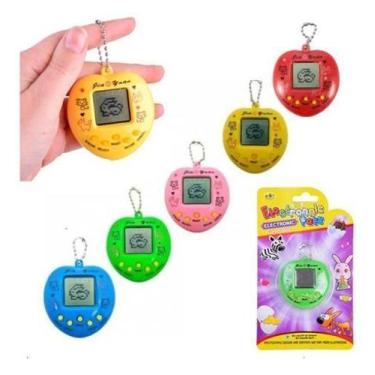 Imagem de 5 Brinquedo Bichinho Virtual Na Caixinha 168 Bichos - Tamagotchi