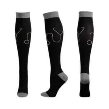 Imagem de Meias De Compressão Unissex Para Ciclismo, Edema Médico, Diabetes, Var