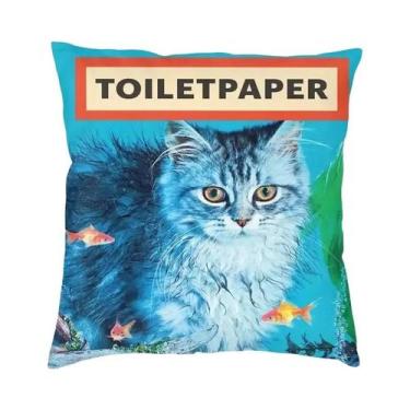 Imagem de Capa De Almofada Quadrada Com Estampa 3D De Natal, Dupla Face, Para De