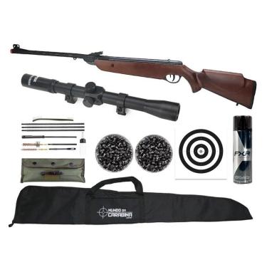 Imagem de Carabina Rossi Dione Sport Mh Madeira 5.5 + Kit Pro