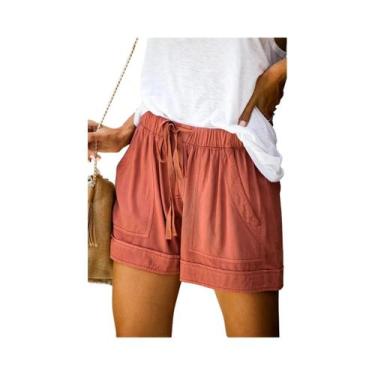 Imagem de Shorts De Seda Com Renda De Cintura Alta Para Mulheres, Confortáveis E