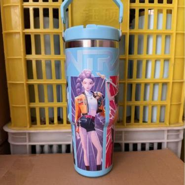 Imagem de Copo KPop Demon Hunters Isolado em Aço Inoxidável 900 mL