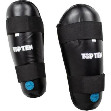 Imagem de Caneleira / protetor de canela para Kickboxing e Taekwondo - Top Ten -