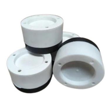 Imagem de Pé Nivelador Máquina Geladeira Fogão Lava Seca Anti Vibração - 4 Peças