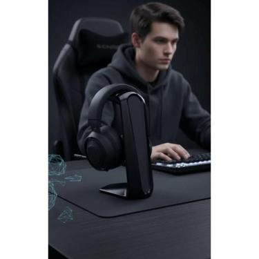 Imagem de Suporte Headset Gamer P/ Mesa Fones Grandes - Preto - Congratulations 