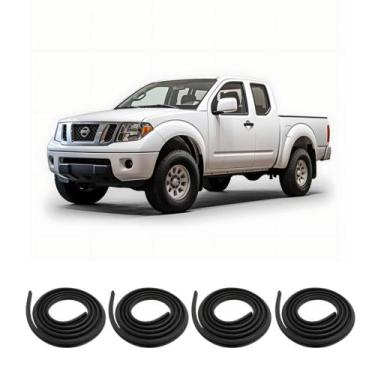 Imagem de Kit Borracha Vedação Das 4 Portas Frontier GII 2007 à 2016 - sem marca