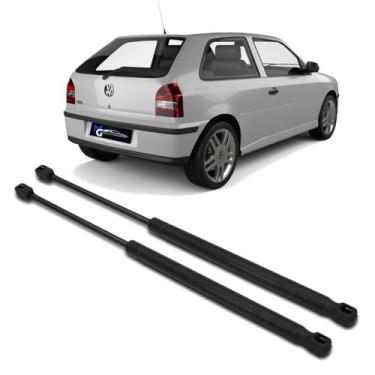 Imagem de Kit Par Pistão Amortecedor Tampa Traseira Porta Malas Gol G4 2004 2005