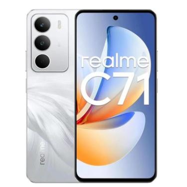 Imagem de Realme C71 Smartphone 8GB 256GB ROM Dual SIM - Xiaomi, 256GB, Branco