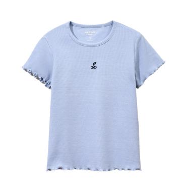 Imagem de Blusa Hering Manga Curta Infantil Menina Em Ribana-Feminino