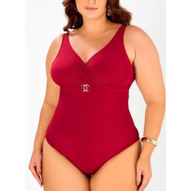Imagem de Maiô Modelador Banho de Mar 617.578 Feminino Zero Barriga Microfibra T