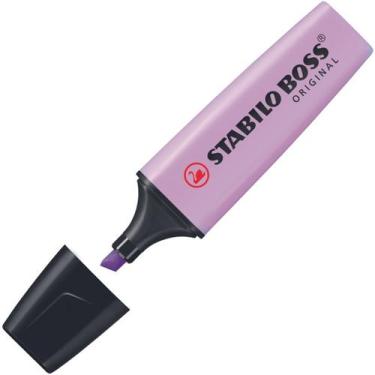 Imagem de Marca Texto STABILO Boss Tons Pastel Caneta Novas Cores, 155-Lilás