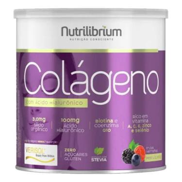 Imagem de Colágeno Verisol Ácido Hialurônico Silício Orgânico Nutrilibrium 200g,
