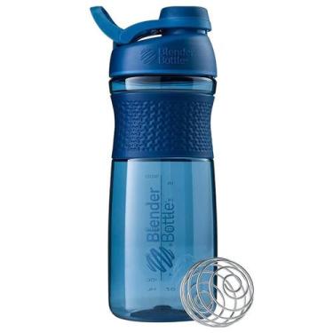 Imagem de Coqueteleira Blender Bottle SportMixer Twist 28Oz/830ml, Azul Marinho