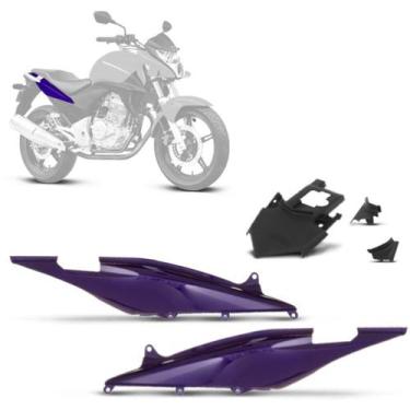 Imagem de Kit Carenagem Rabeta 2 Peças Honda Cb 300 2010 2011 2012 - Pro Tork, Ú