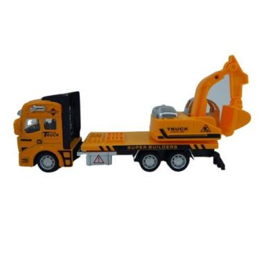 Imagem de Caminhão Escavadeira 1/50 Shiny Toys 001375
