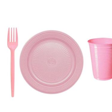 Imagem de Kit Descartaveis 300 Peças Decoraçao Festa Aniversario - BELLOCOPOS, R