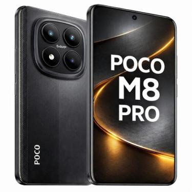Imagem de Smartphone Celular Xiaomi POCO M8 Pro 512GB, 12GB RAM, 5G, Tela 6,67 p