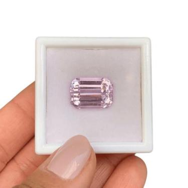 Imagem de Kunzita Pink EmeraldCut 15,41ct - SP GEMAS