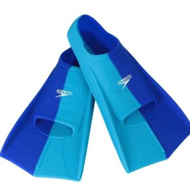 Imagem de Nadadeira Speedo Calçadeira Dual Swim Fin - NAVY BLUE, 40-41