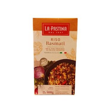 Imagem de Arroz Basmati Premium La Pastina 500g P/ Culinária Indiana