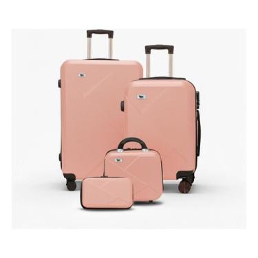 Imagem de Kit 4 Malas E Frasqueiras De Viagem - Diversos Modelos M2 - POOFY, Cor