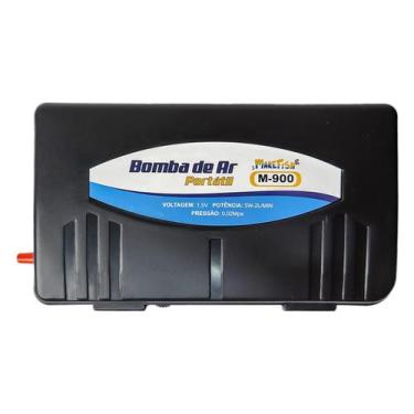 Imagem de Compressor de Ar M900 Marefish 120 L/h Portátil Bomba de Ar À Pilha